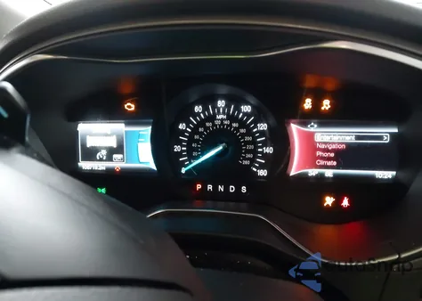 2016 Ford Fusion Titanium из США, поврежденный, VIN 3FA6P0K96GR210376